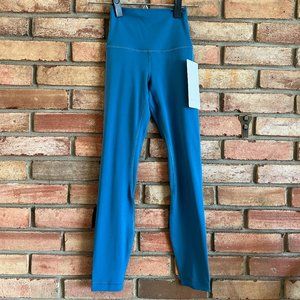 lululemon Align High-Rise Pant 25" Length in Capture Blue Size 0